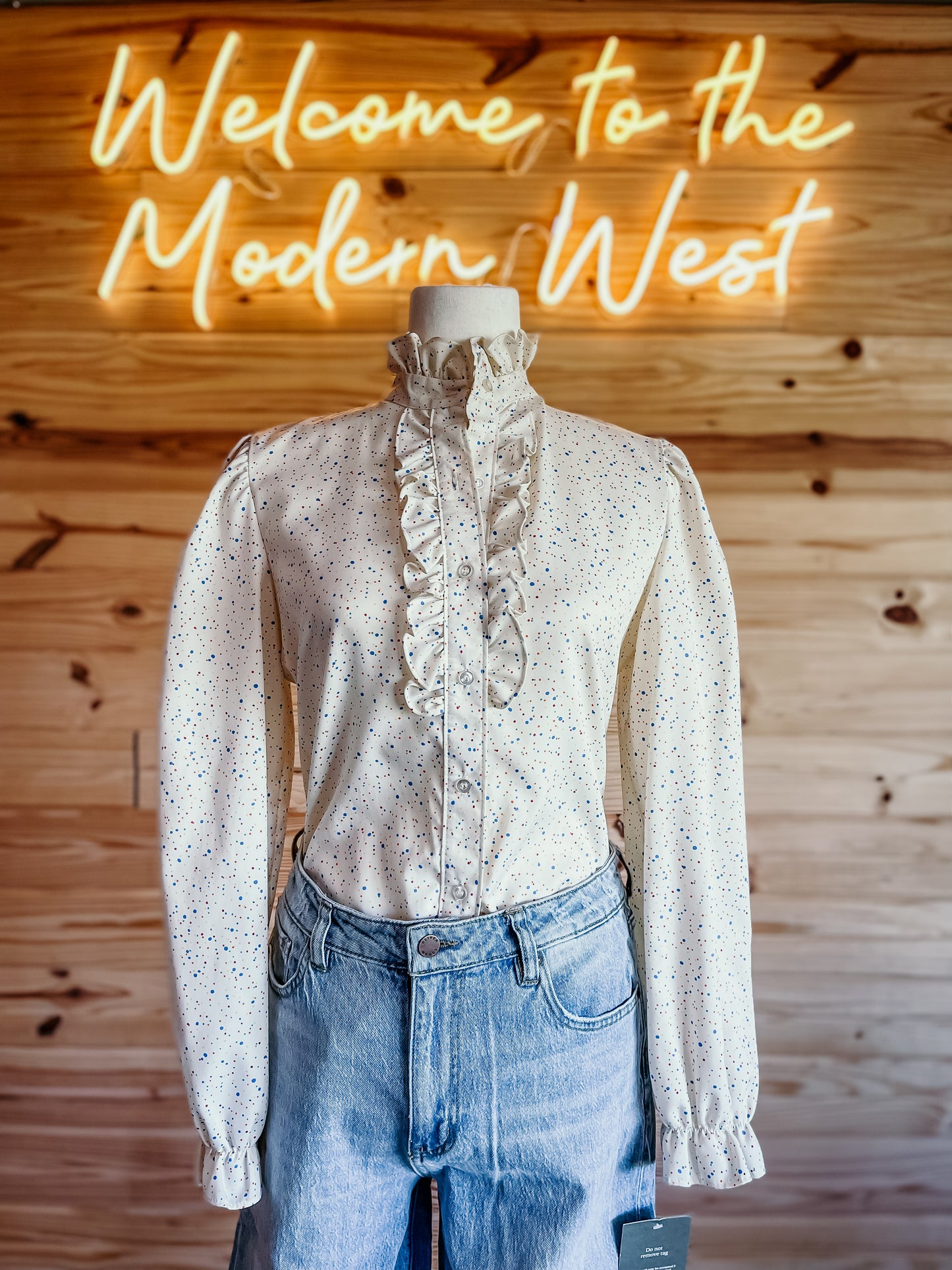 Vintage Ruffle Top HP
