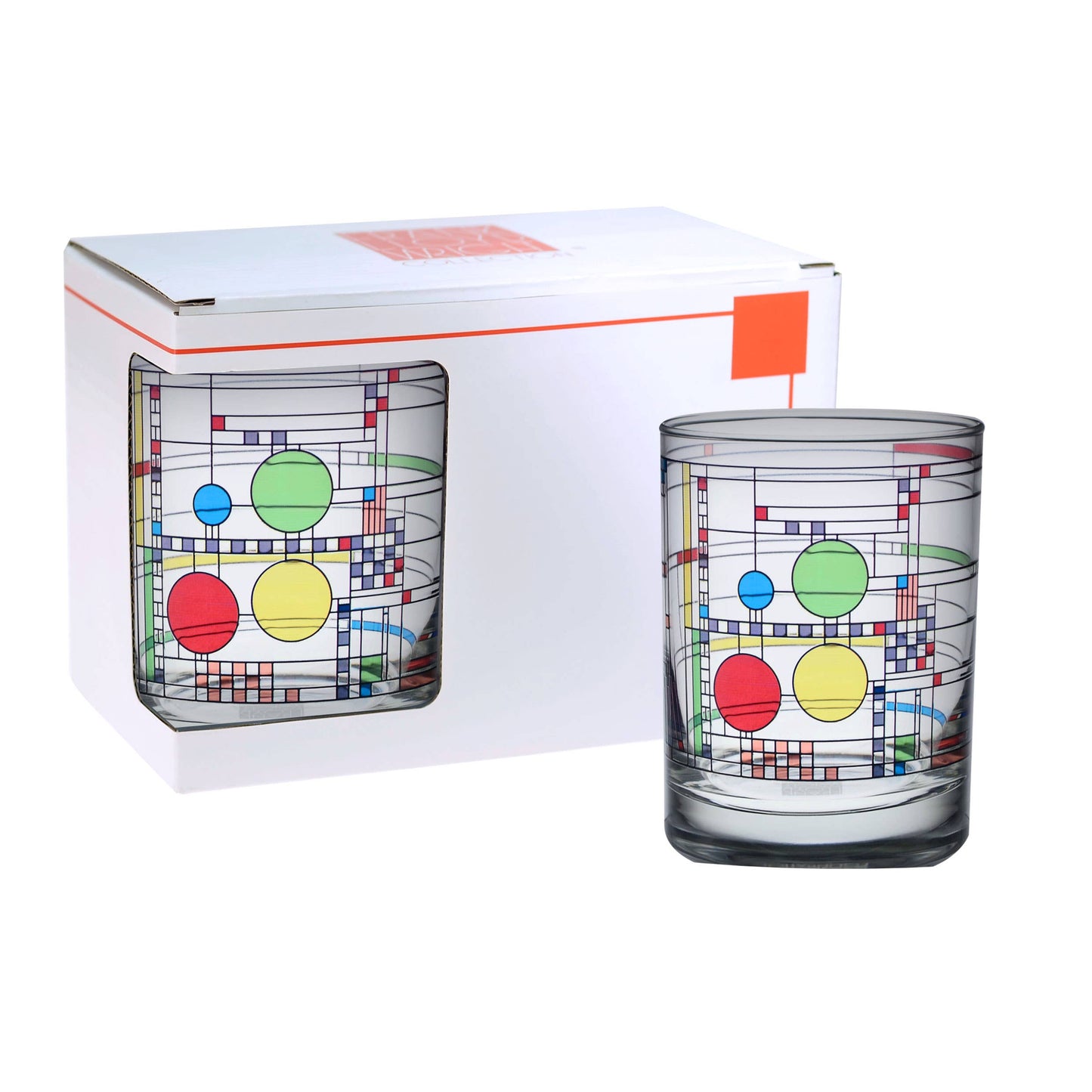 Frank Lloyd WrightCoonley DOF - Set of 2: Glass / 13.5 oz. / Clear Finish