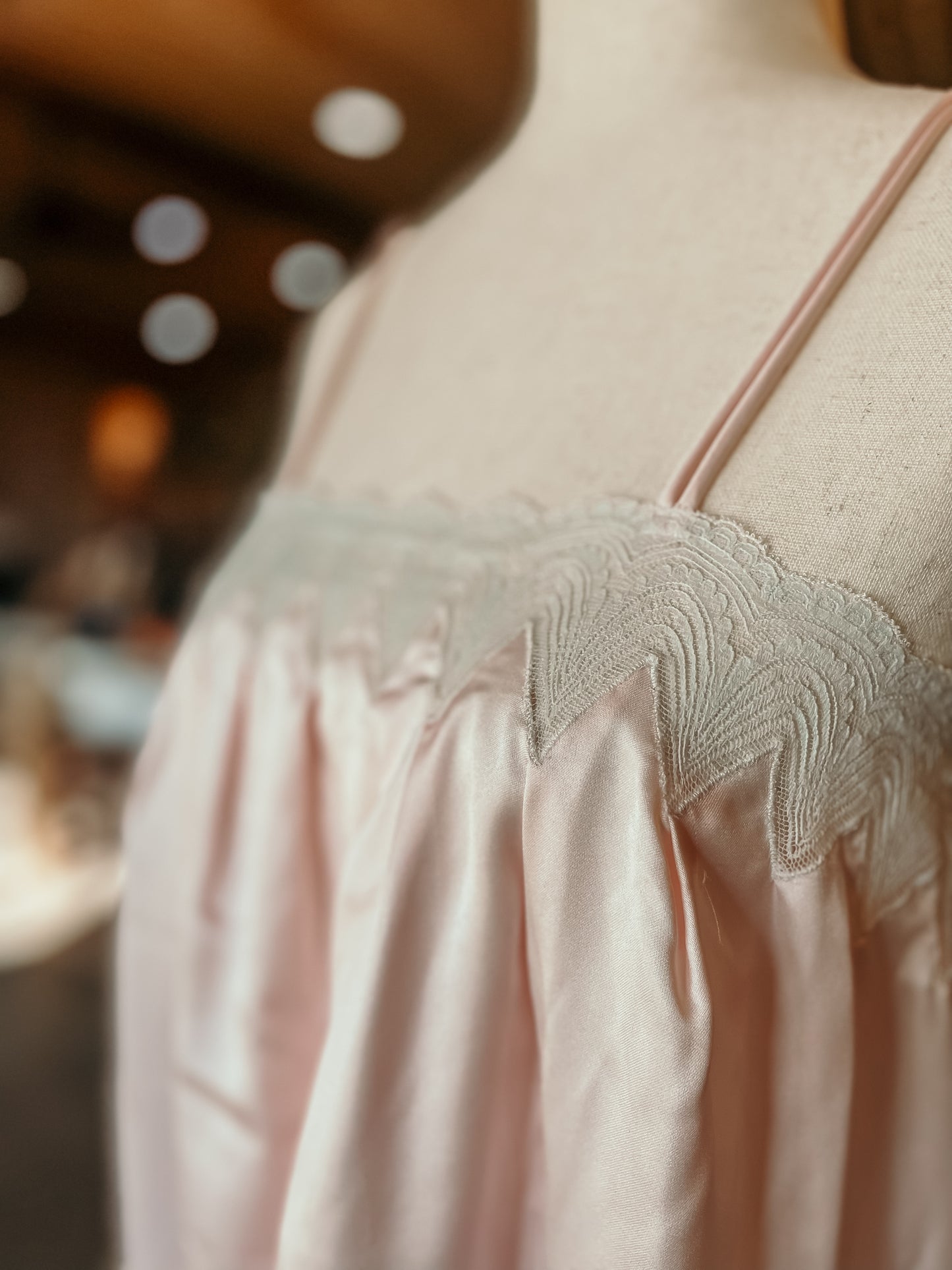 Sweetest Vintage Pink Nightgown HP