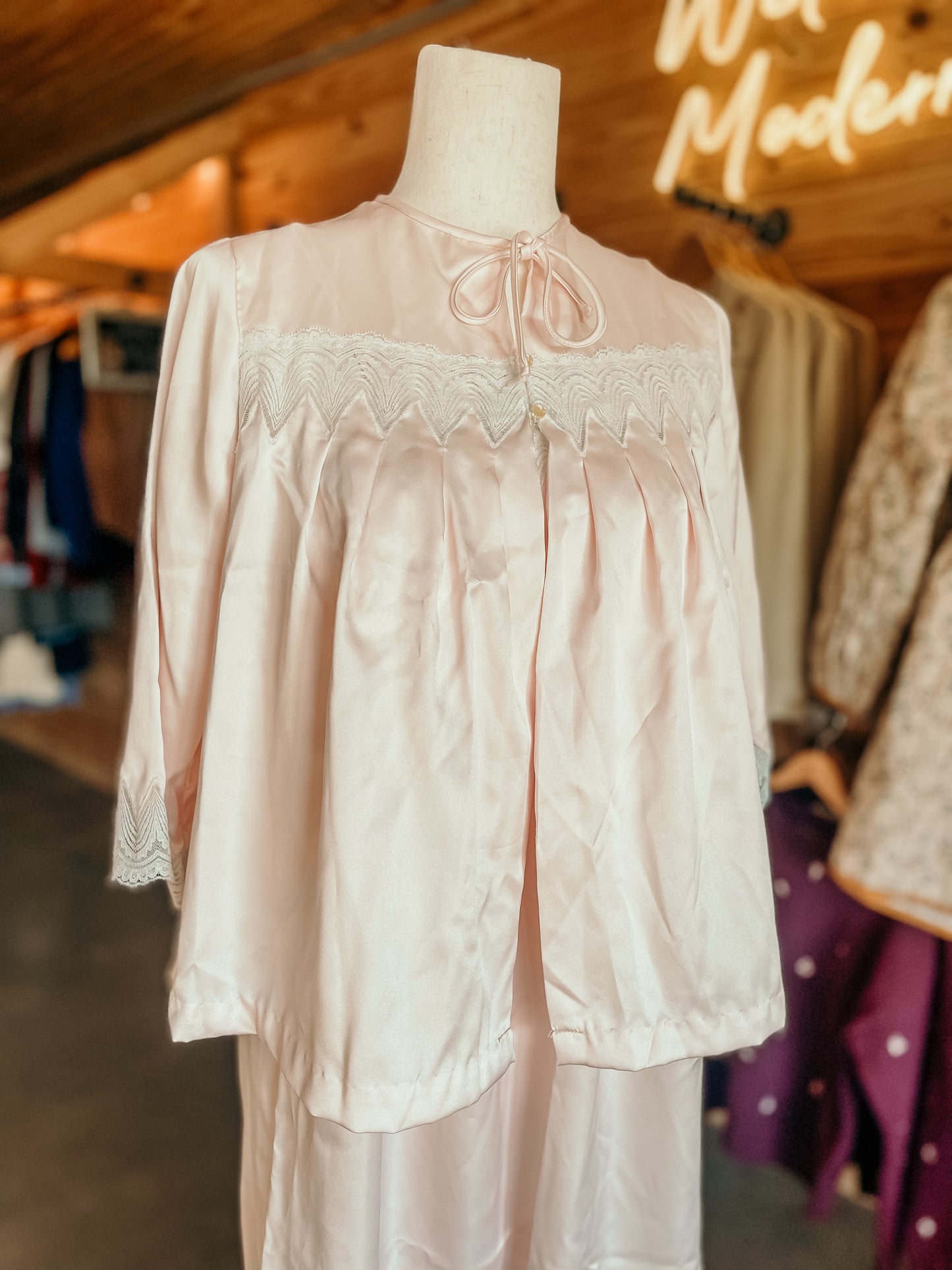Sweetest Vintage Pink Nightgown HP