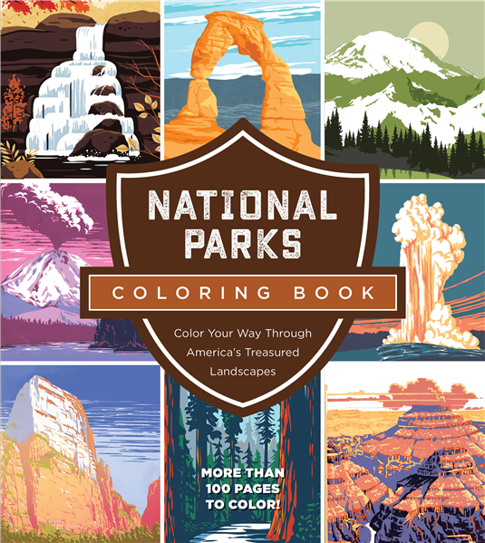 National Parks Coloring Book