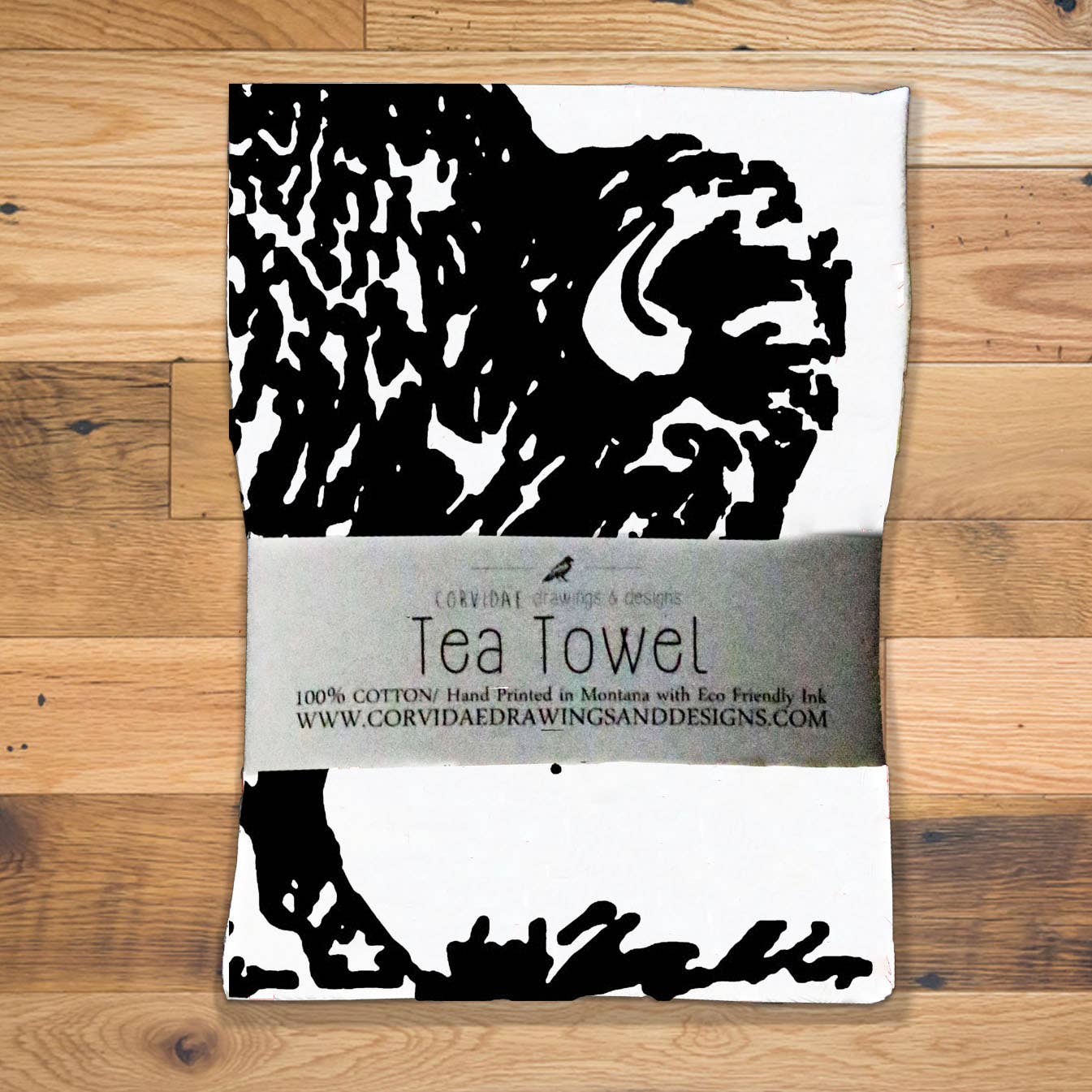 Bison Tea Towel LU
