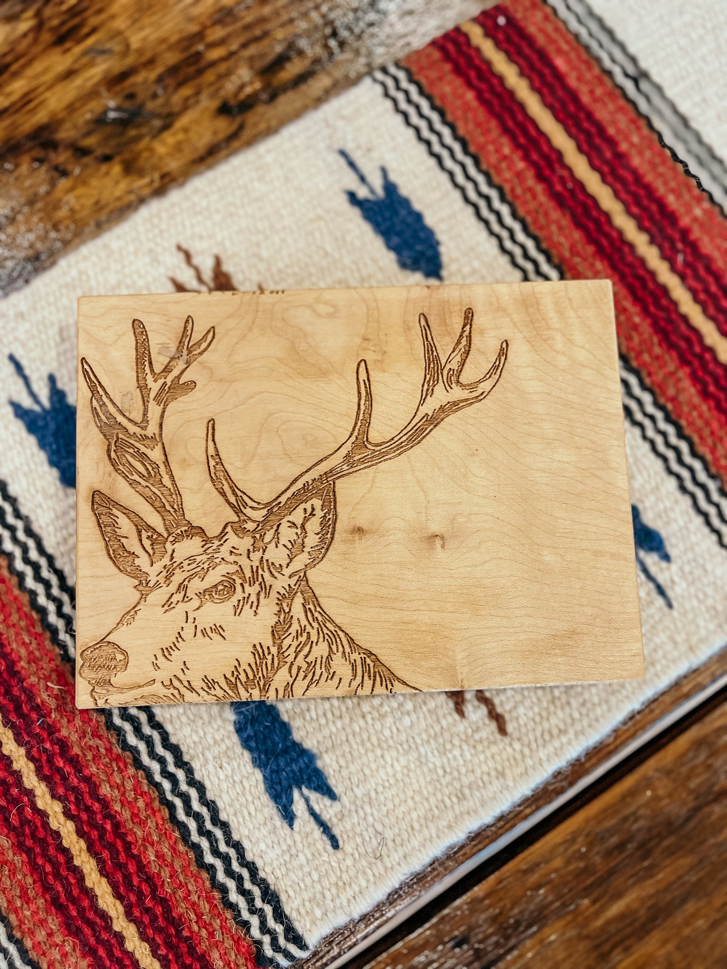 Engraved Wood Block HP