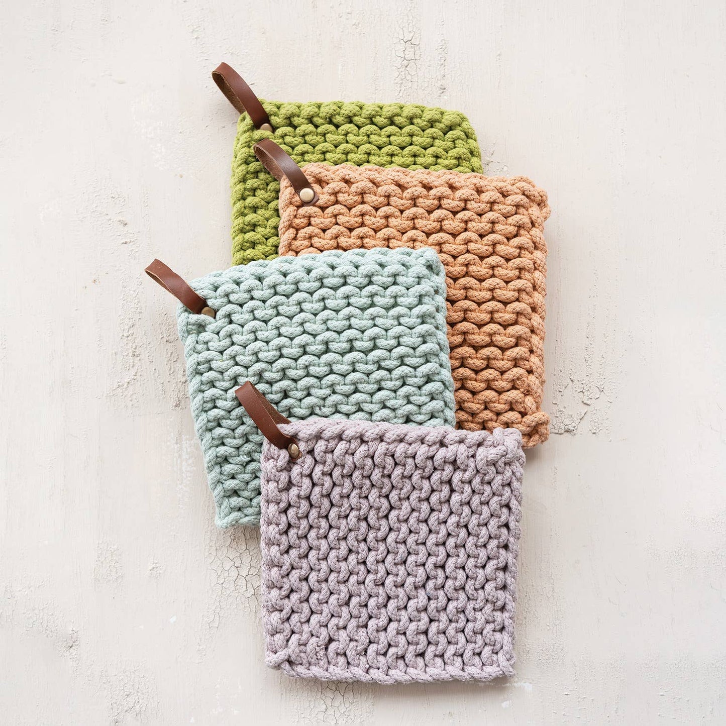 Cotton Crocheted Pot