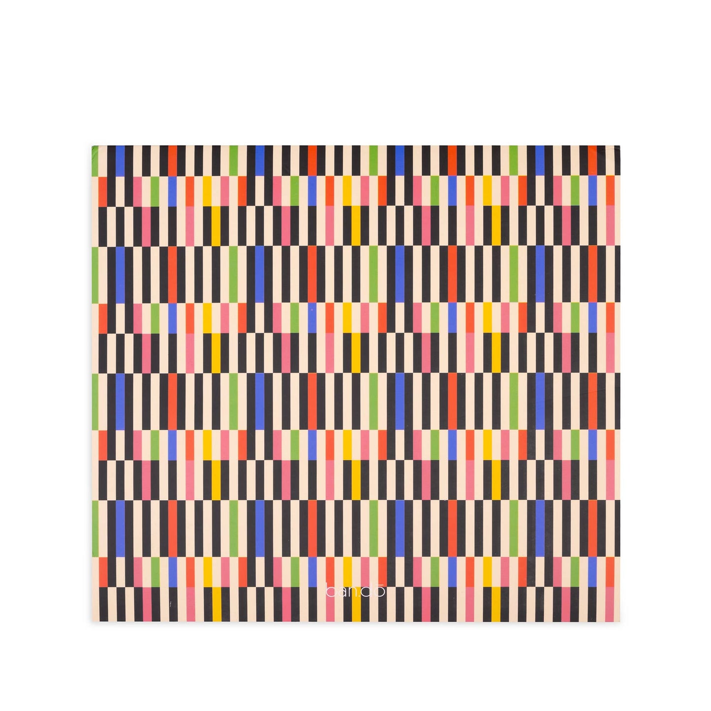 Desk Notepad, Mid Century Stripe