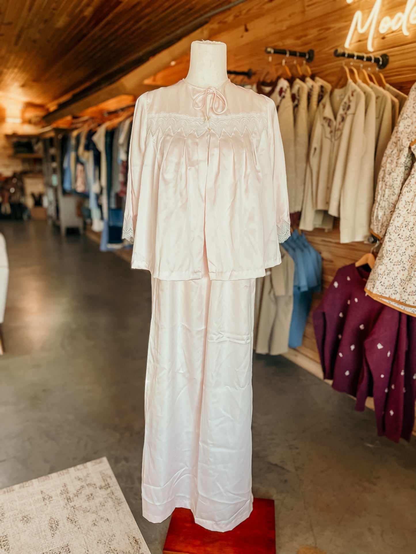 Sweetest Vintage Pink Nightgown HP