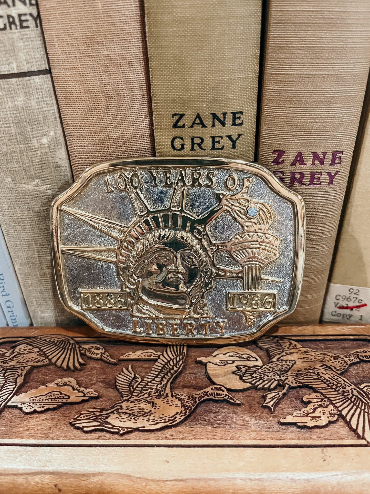 Liberty Belt Buckle HP
