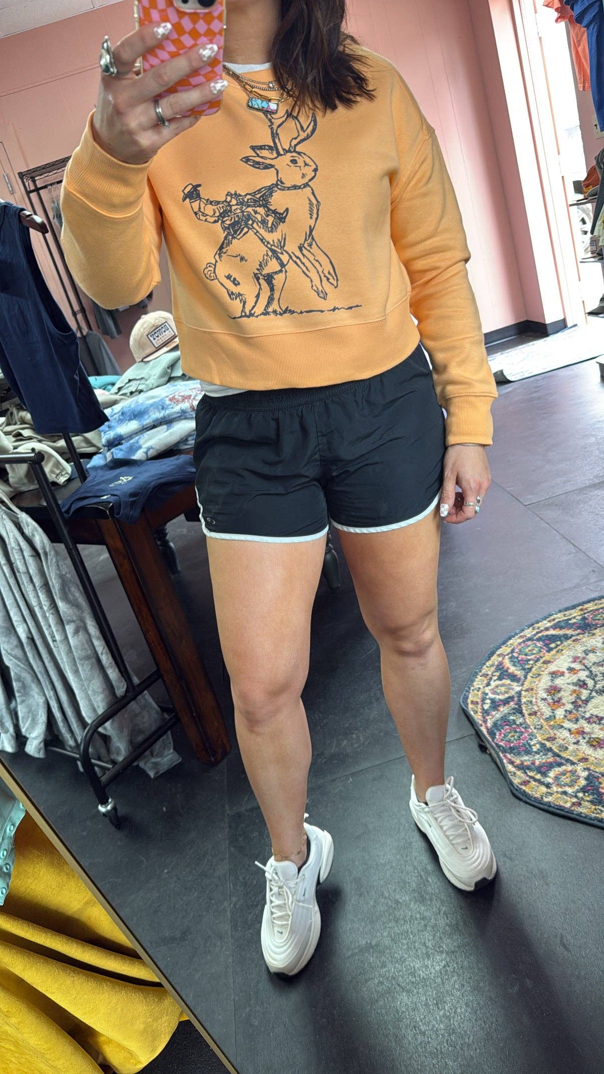 Jackalope Cropped Crewneck HP