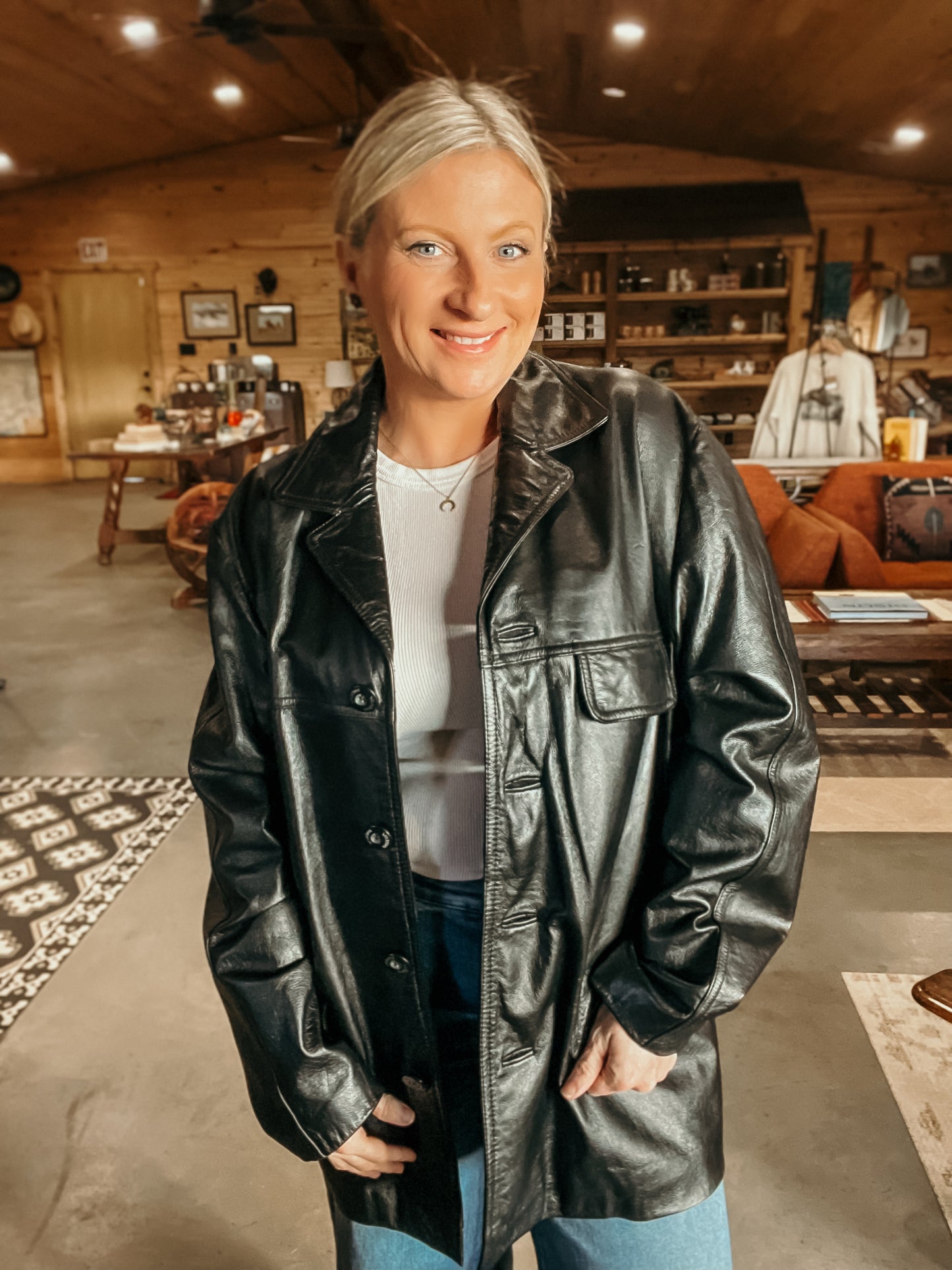 Men’s Leather Jacket HP