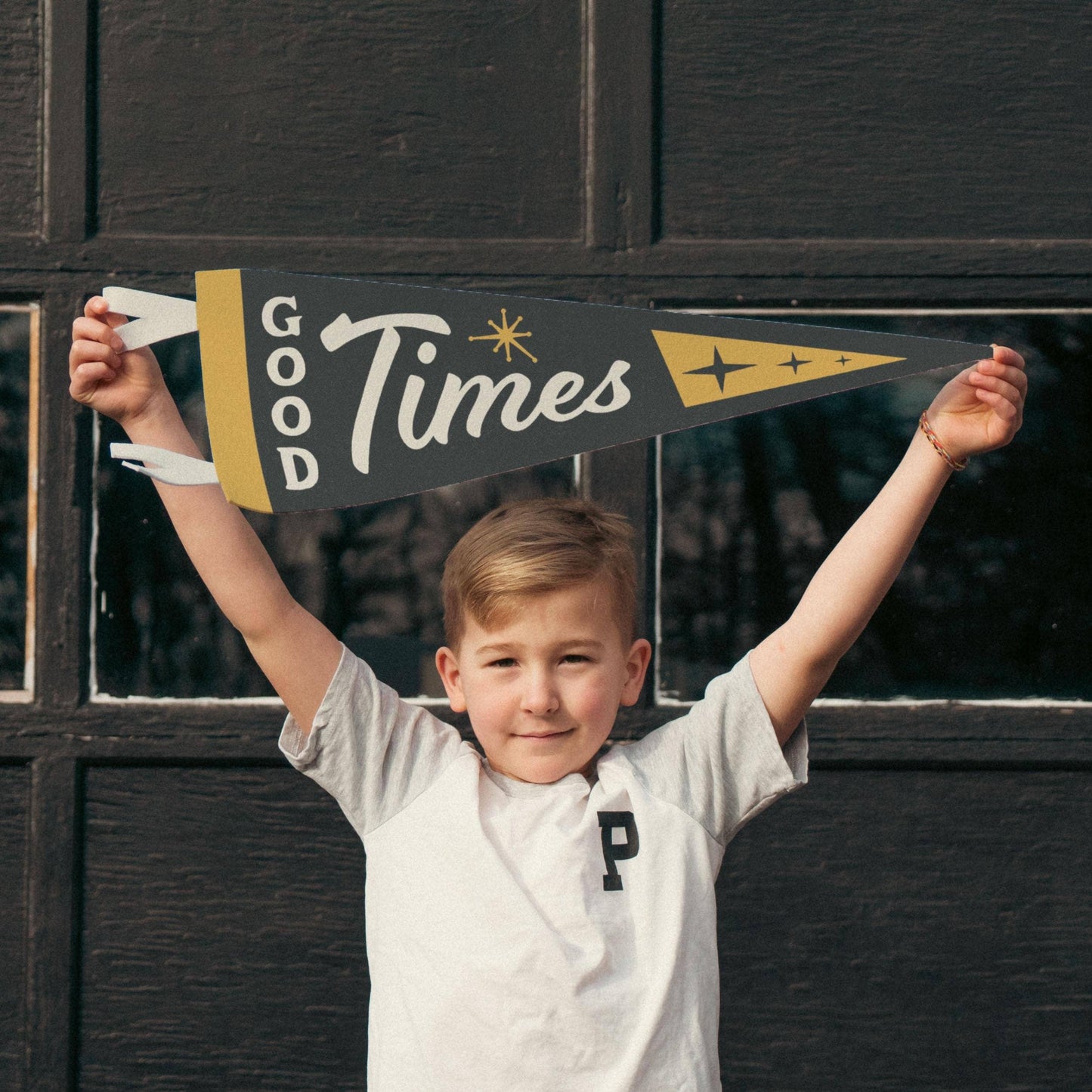 Good Times Felt Pennant: Mini Pennant-LU
