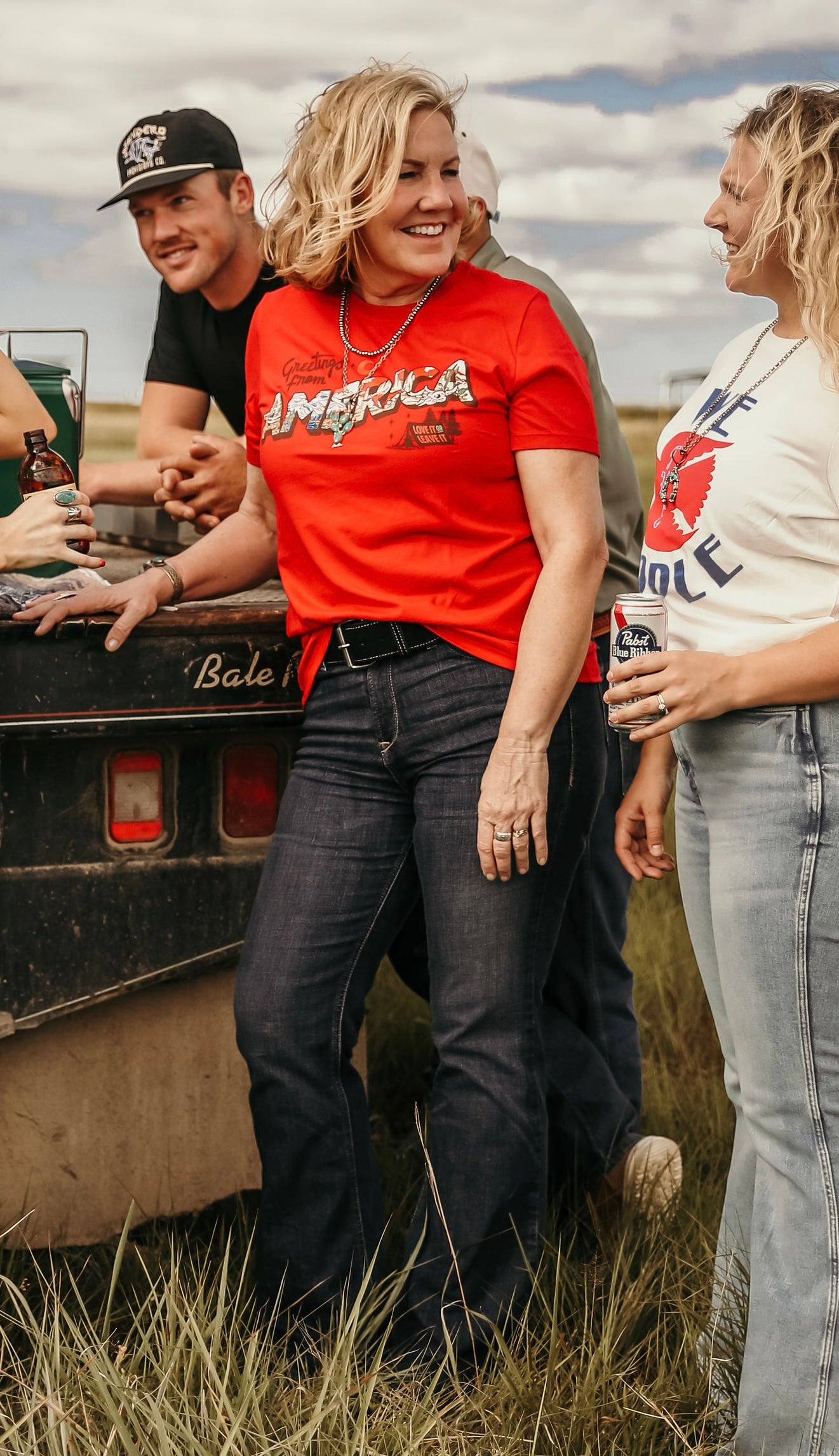 Greetings From America T-shirt LU