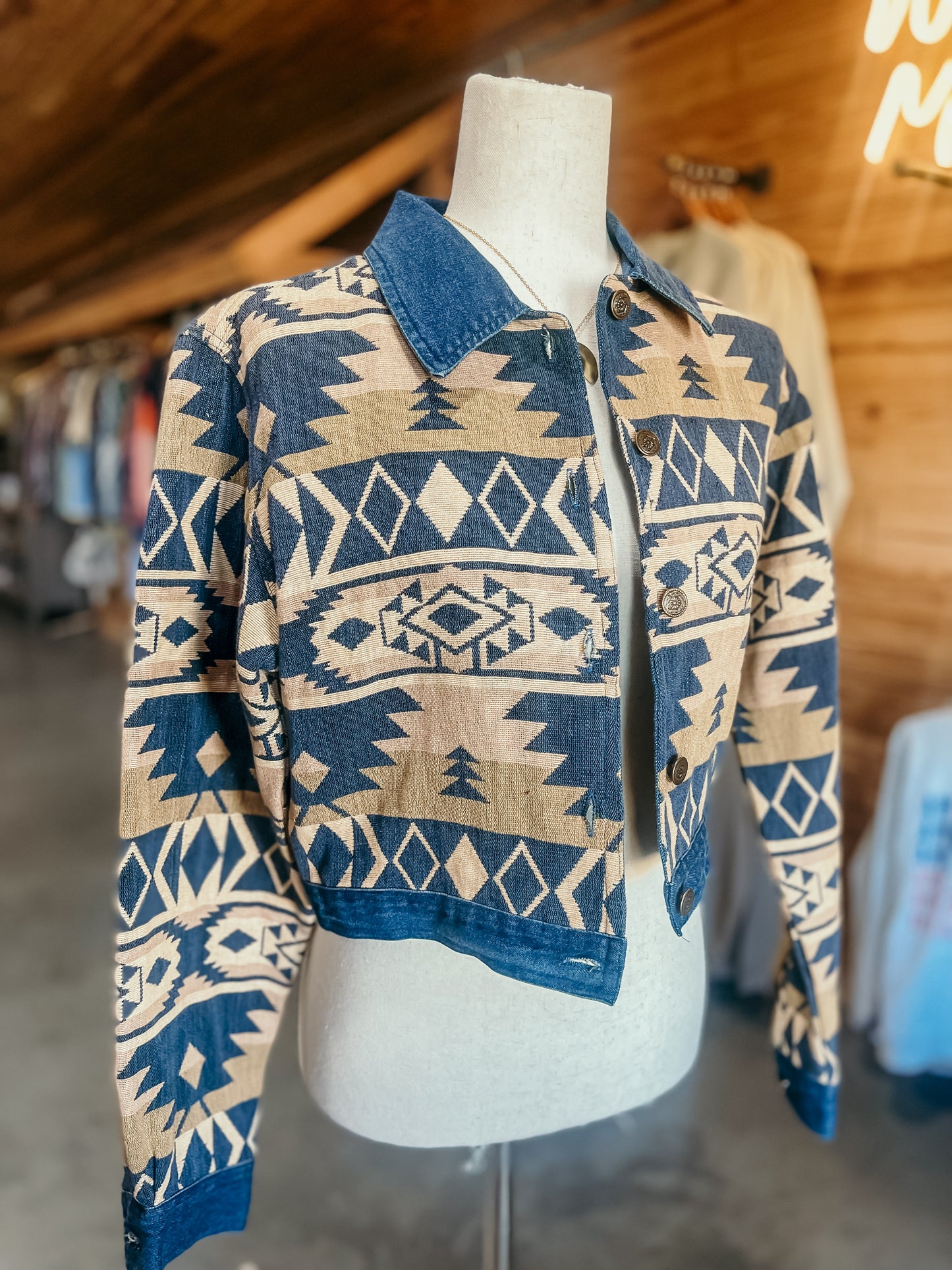 Vintage Adobe Rose Jacket HP