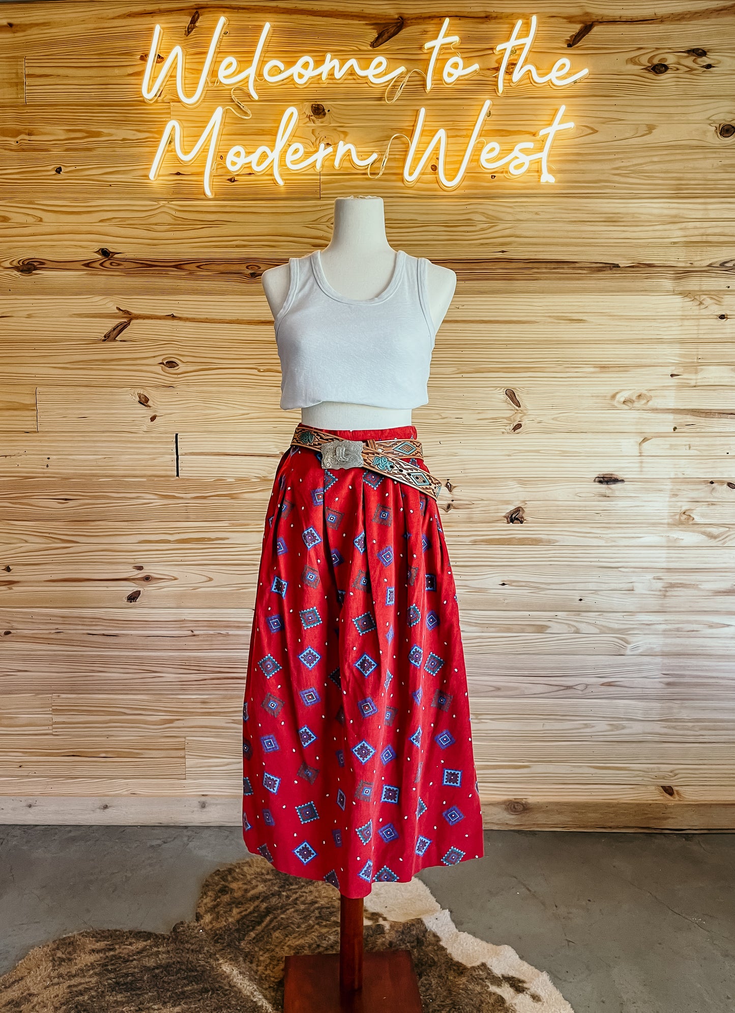 Vintage Corduroy Skirt HP