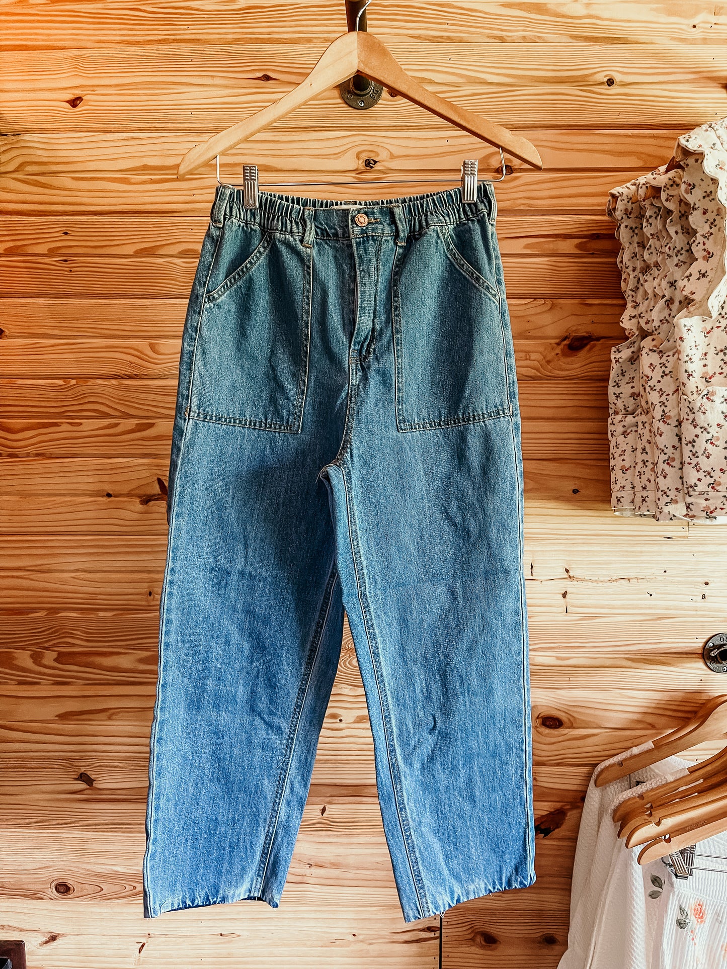 Elastic Waist Denim HP