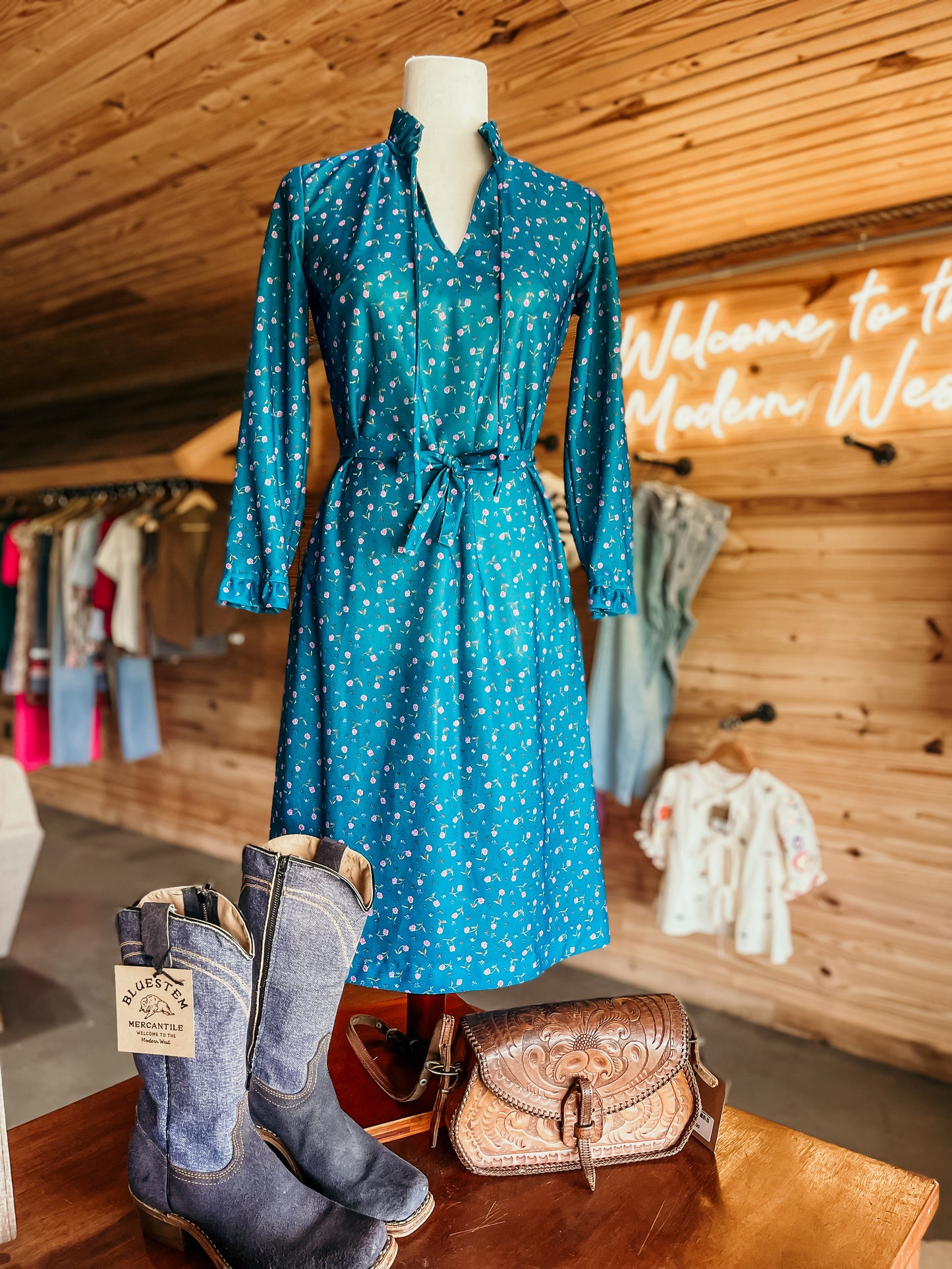 Vintage Floral Dress HP