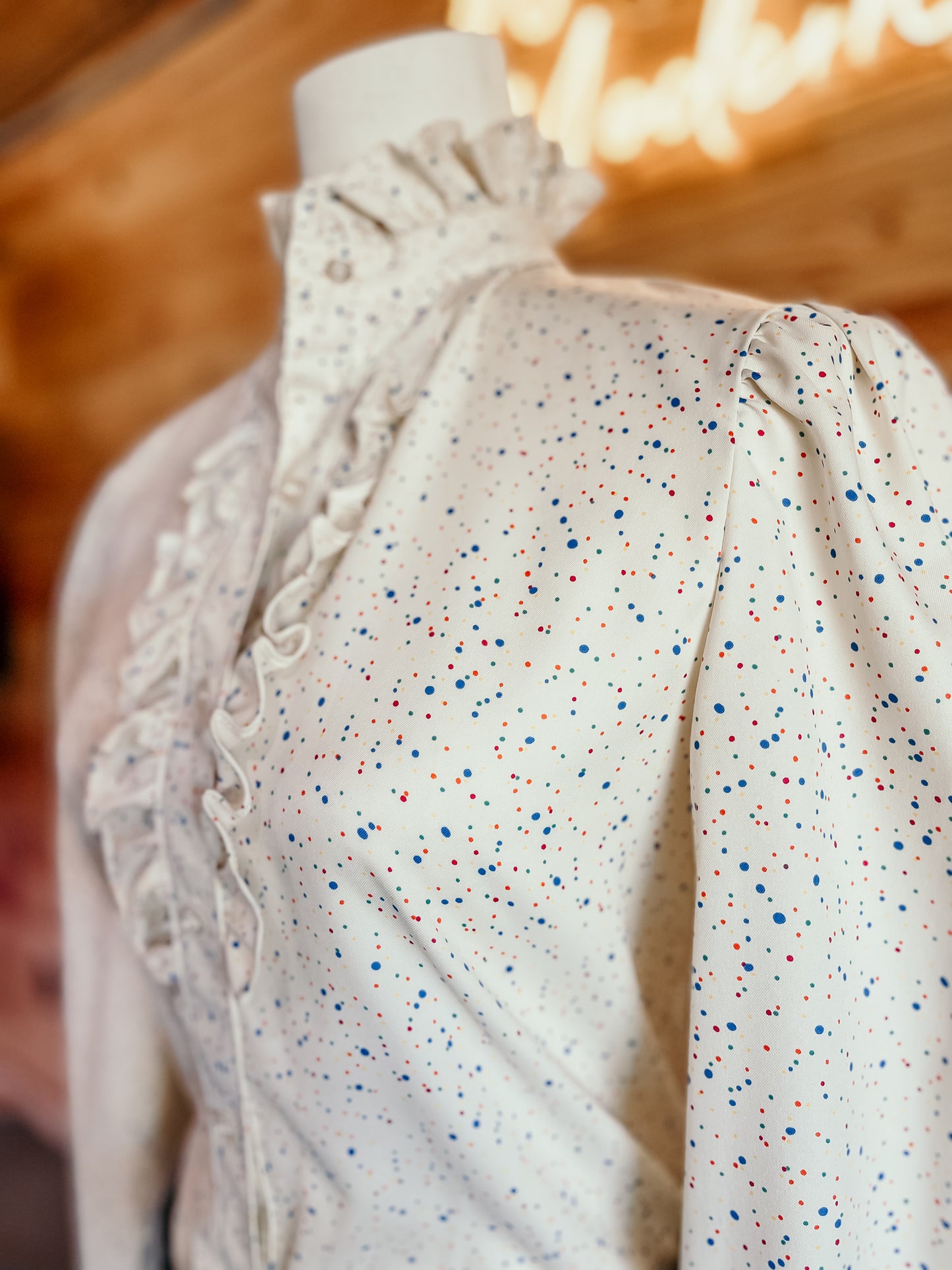 Vintage Ruffle Top HP