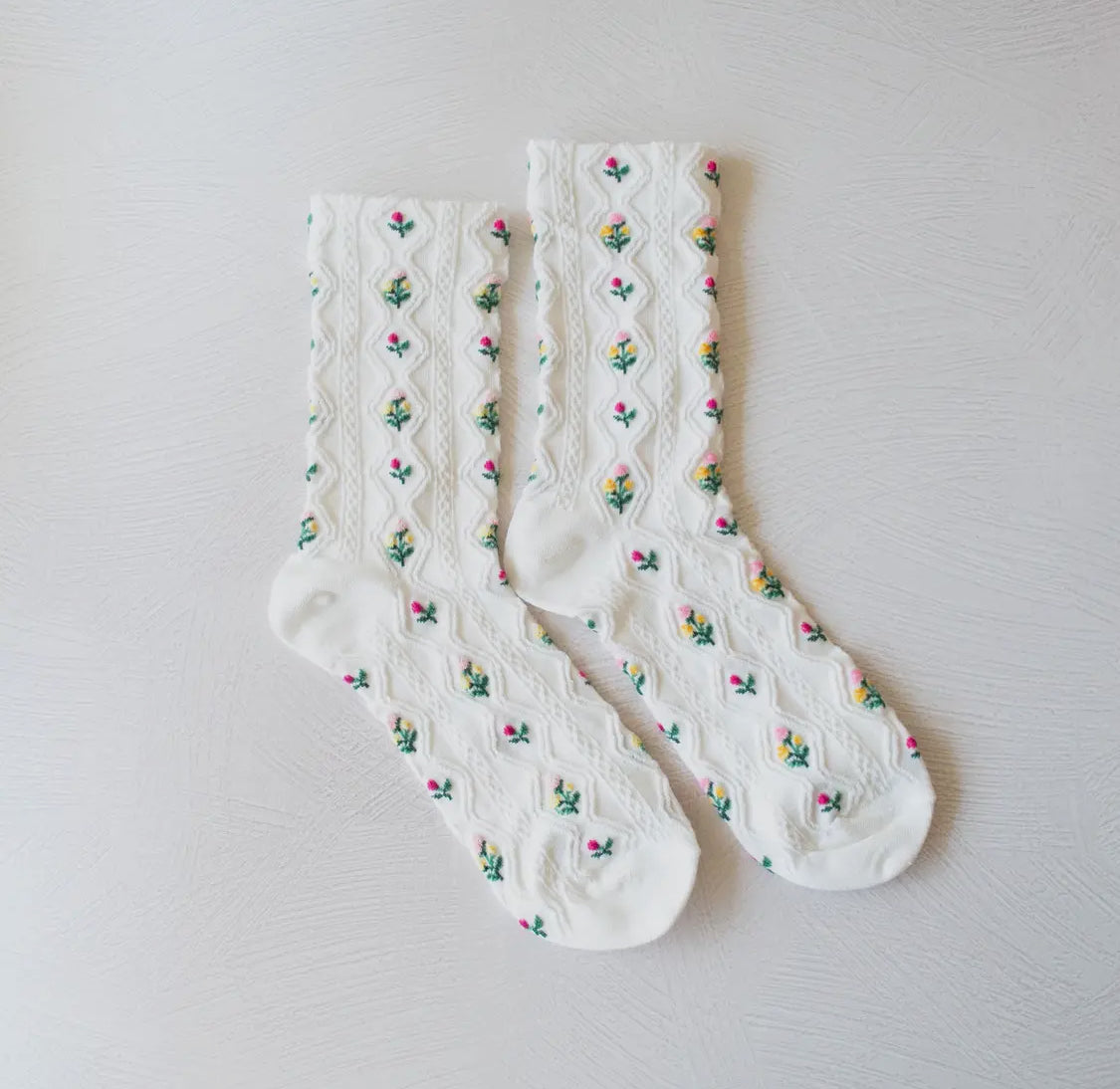 Floral Socks LU