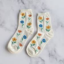 Summer Flower Socks LU