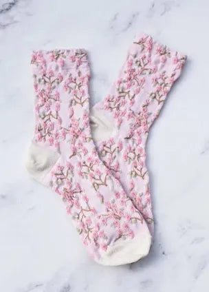 Spring Blossoms Socks LU