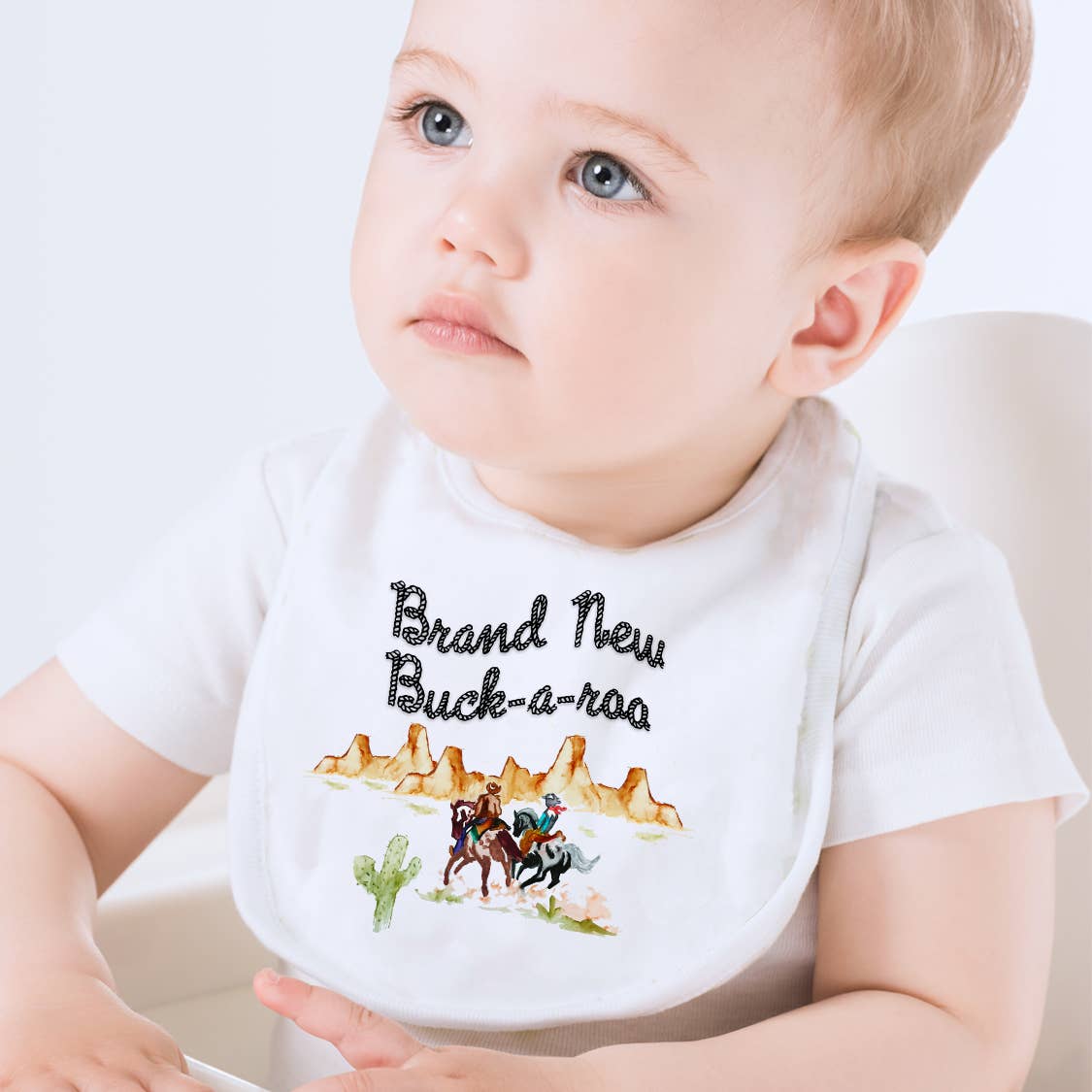 Brand New Buck a Roo Baby Bib