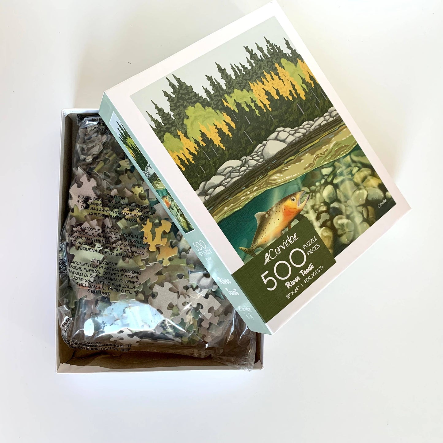 River Trout - 500 piece puzzle LU