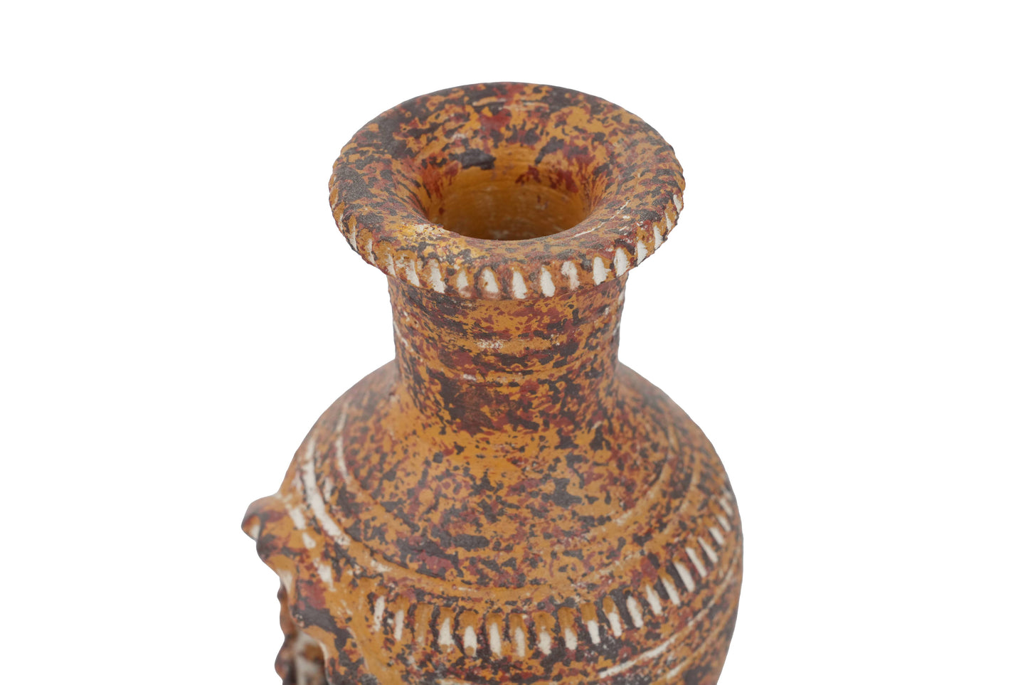 Mini-Clay Chimney Candle Holder-Patio-Garden-Mini-4 Colors: Rustico LU