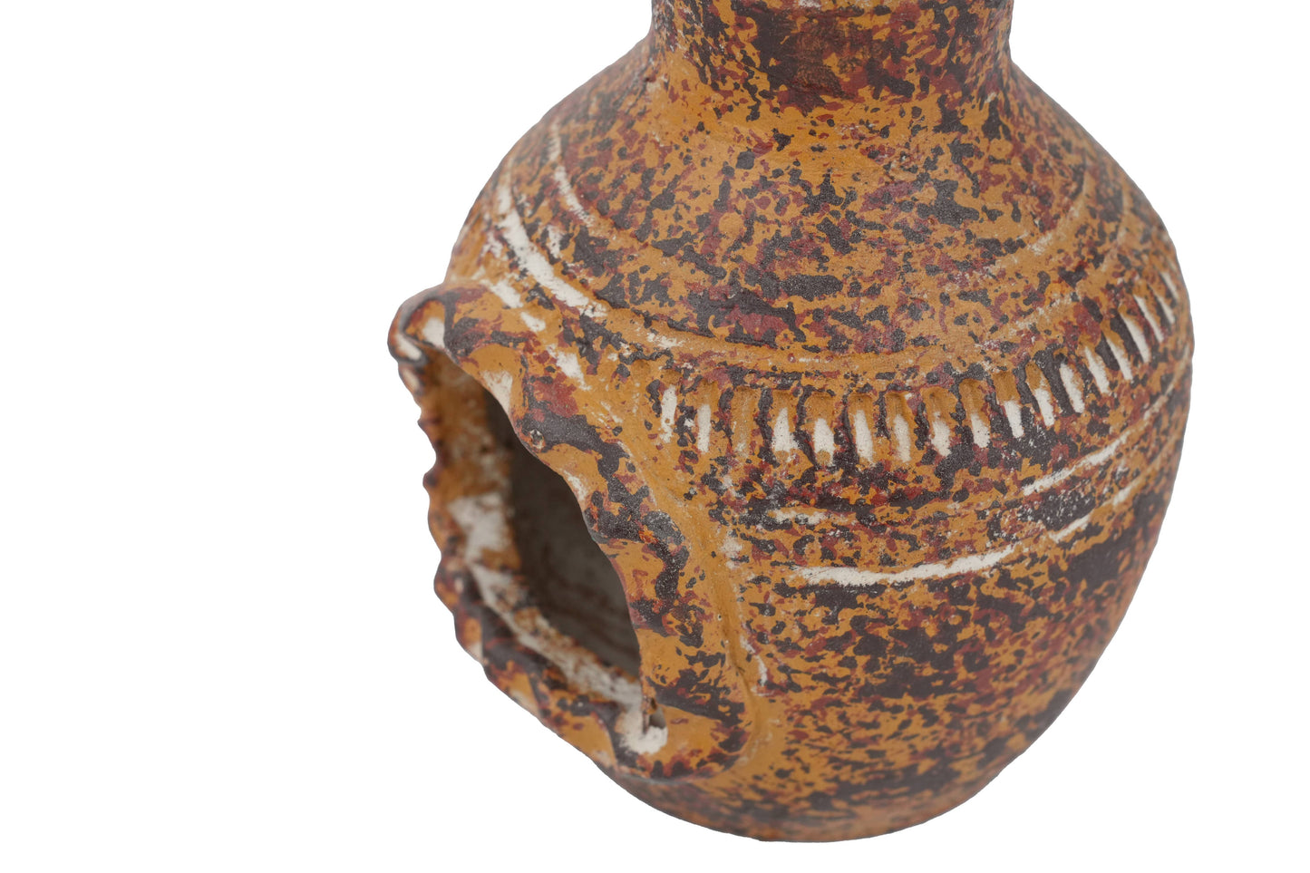 Mini-Clay Chimney Candle Holder-Patio-Garden-Mini-4 Colors: Rustico LU