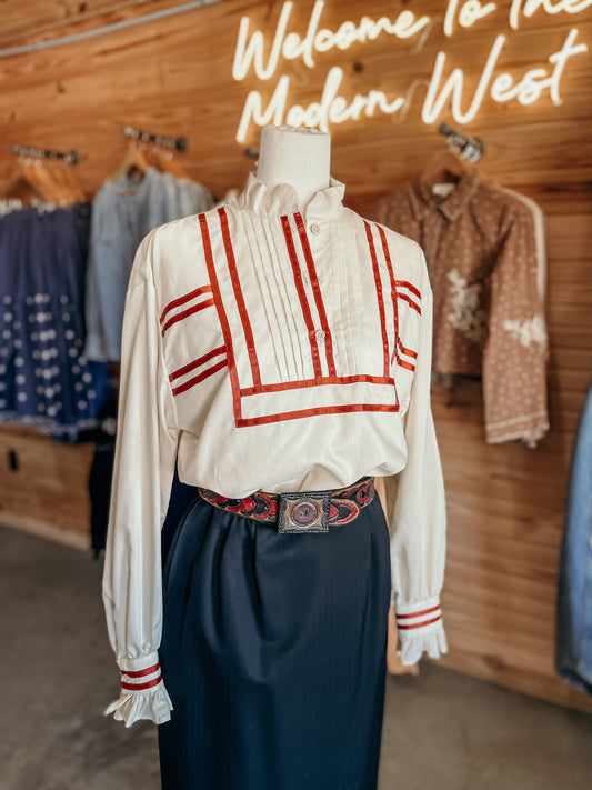 Native American Designs Ribbon Shirt HP