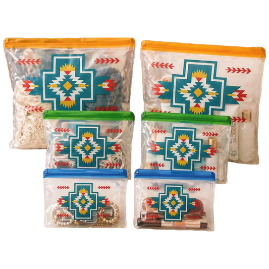 American Native™ Silicone Storage Bags - Set of 6