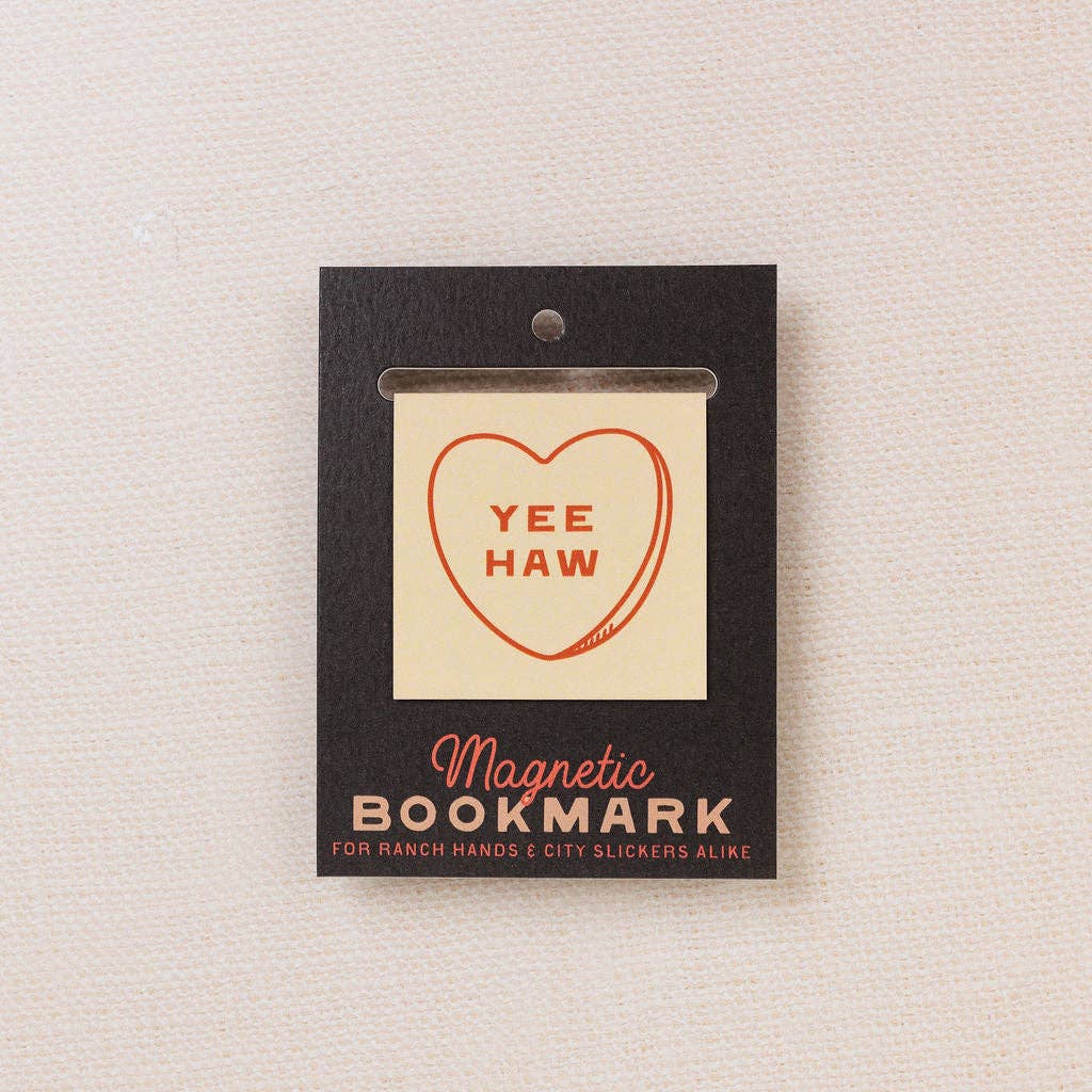Yee Haw Magnetic Bookmark