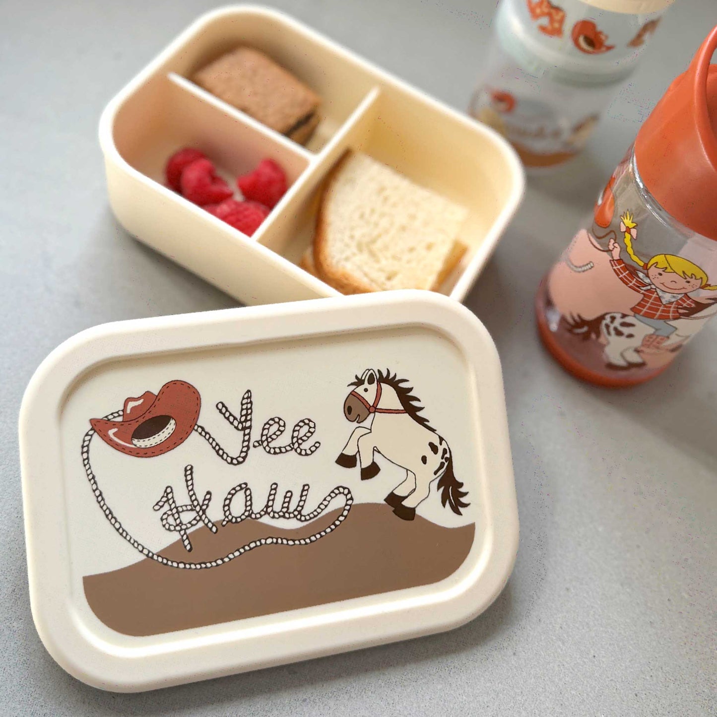 Fresh & Messy Silicone Bento Box | Yee Haw-LU