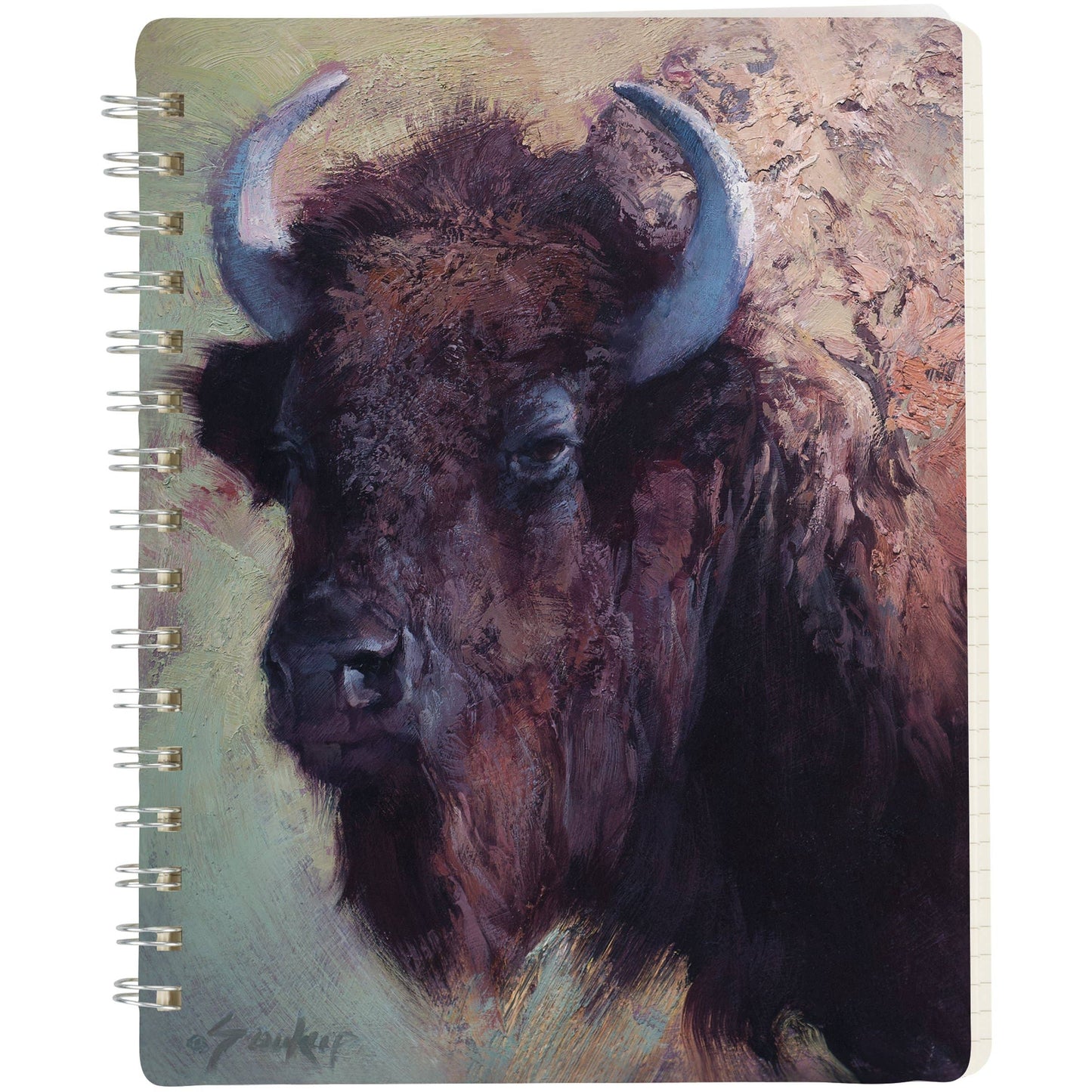 Bison Spiral Notebook LU