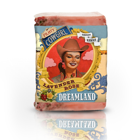 Lavender Rose Dreamland Natural Soap: Large-LU