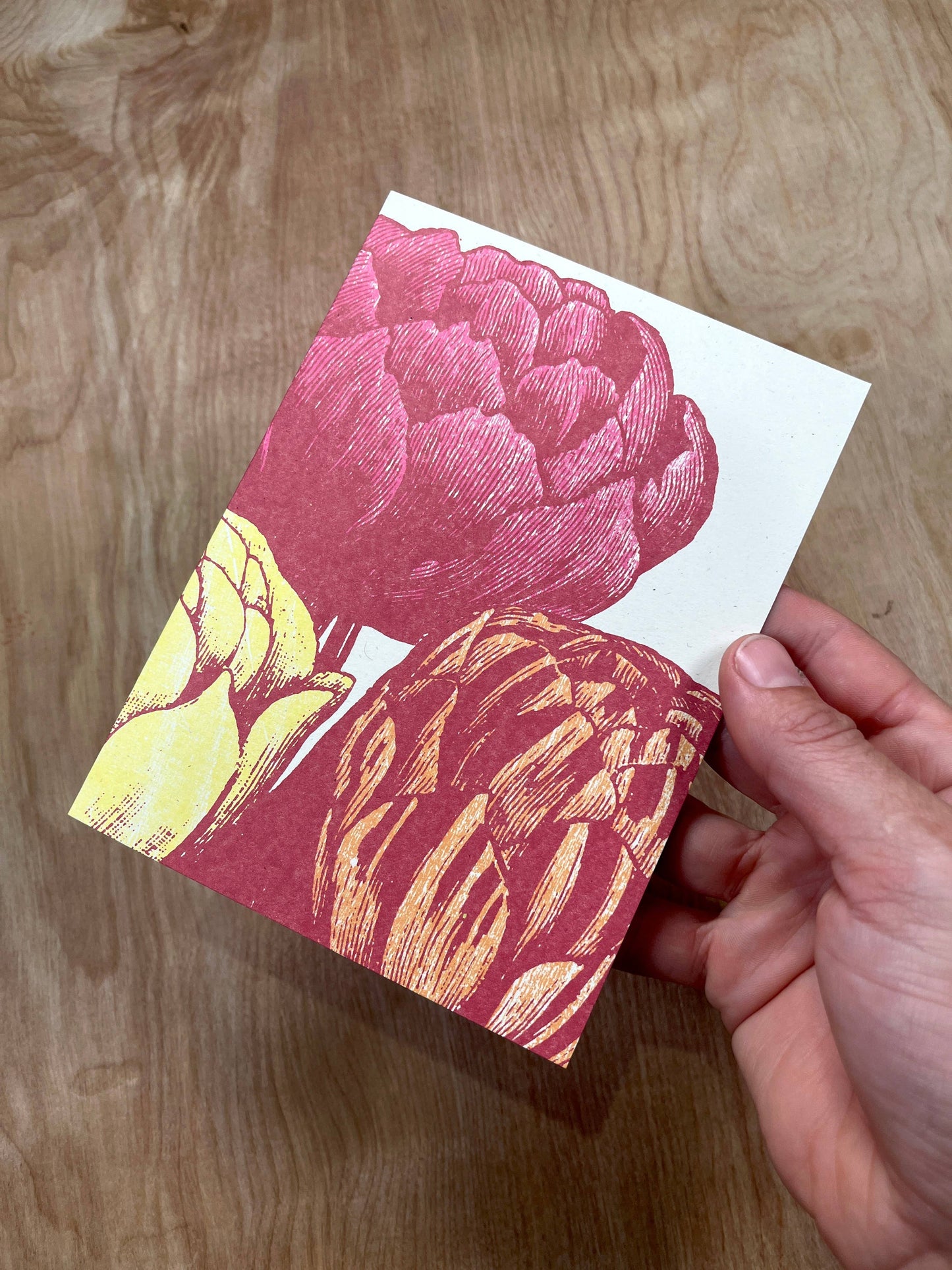 Triple Tulips Greeting Cards