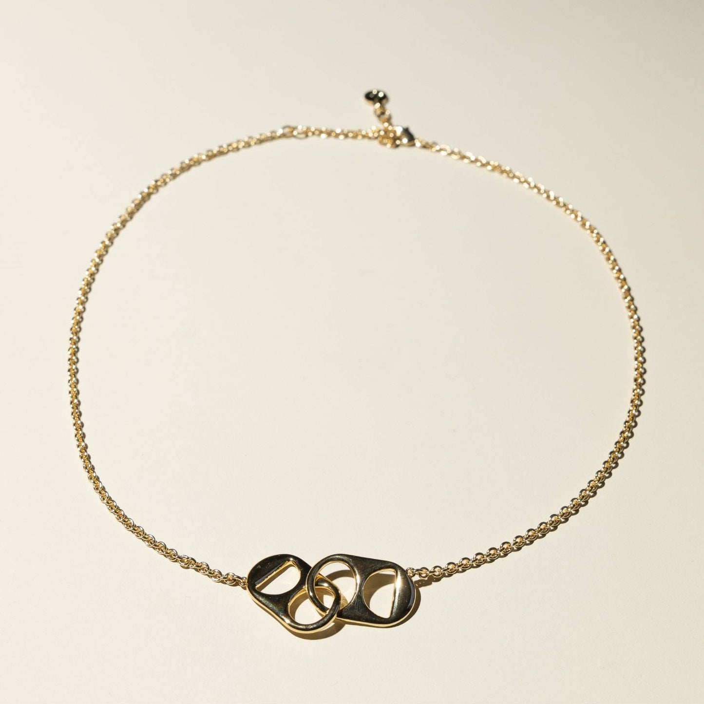 Soda Tab Necklace: Gold HP