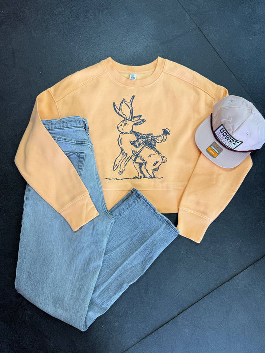 Jackalope Cropped Crewneck HP