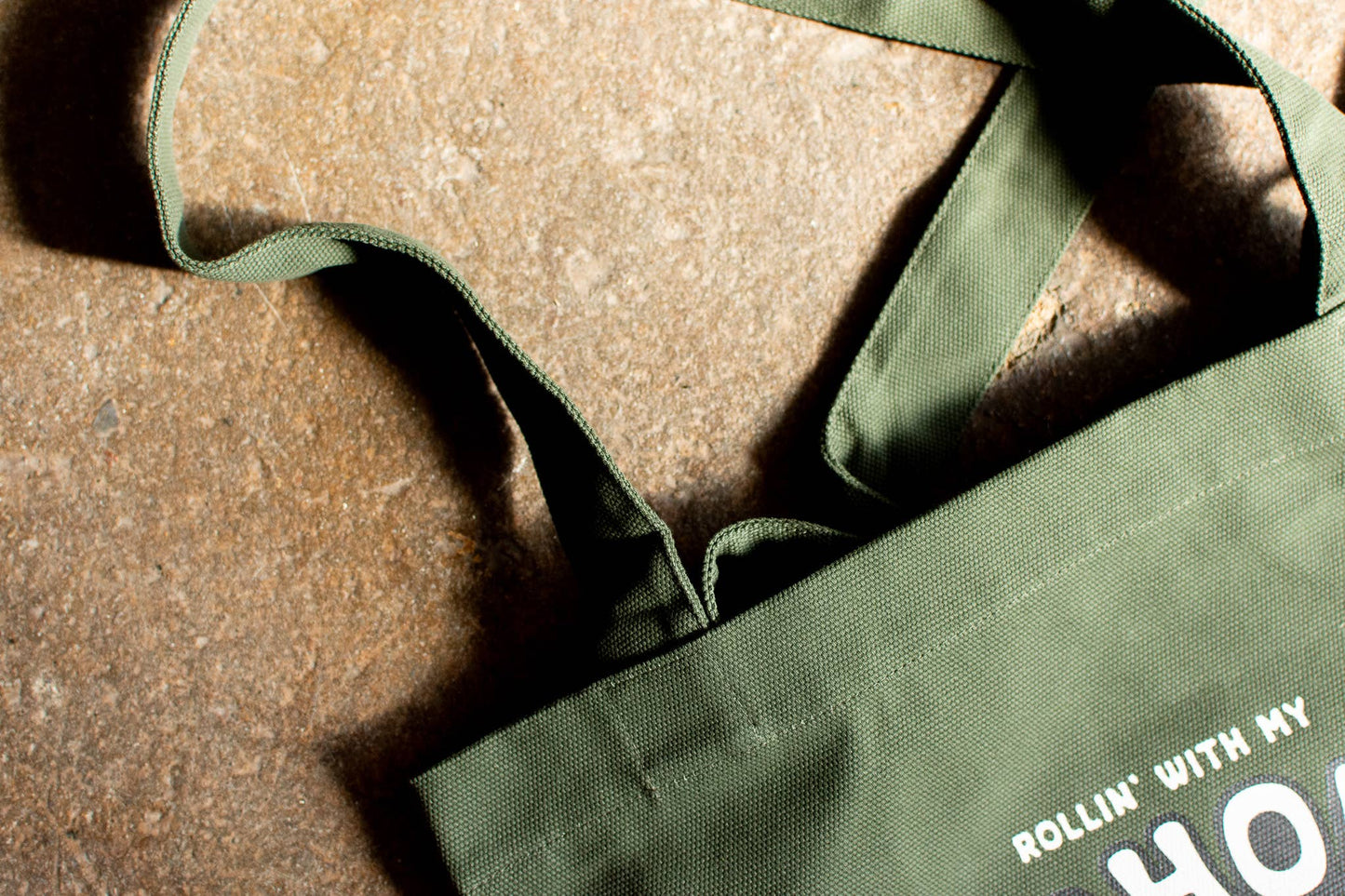 Oklahomies Tote Bag: Army Green