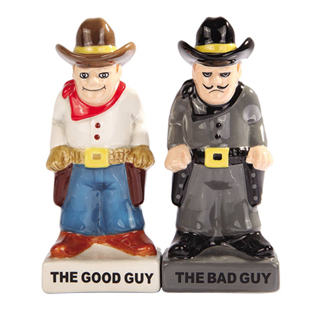 The Good and Bad Salt and Pepper Shaker Set