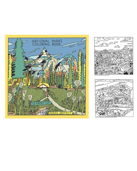 Our National Parks Coloring Book-LU