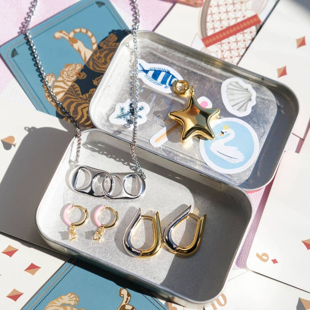Soda Tab Necklace: Gold HP