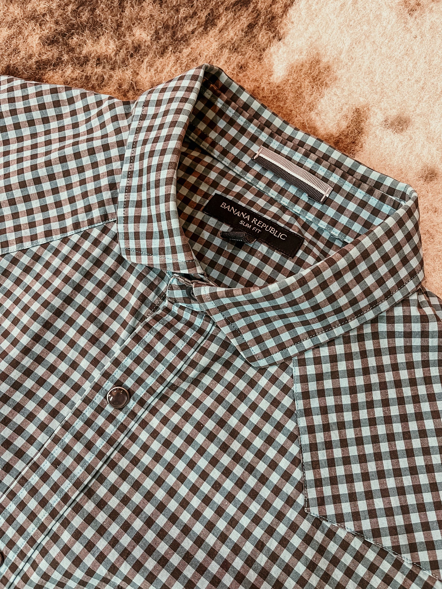 Banana Republic Pearl Snap HP