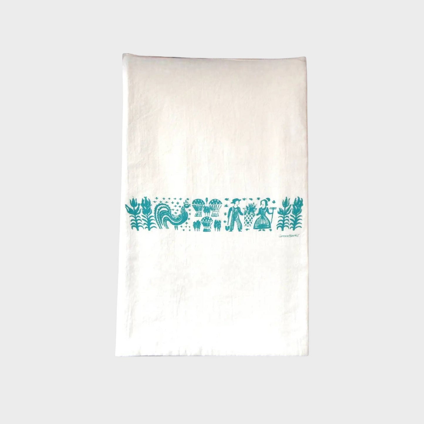 Butterprint Dish Towel | Tea Towels | Flour Sack Dish Towel LU