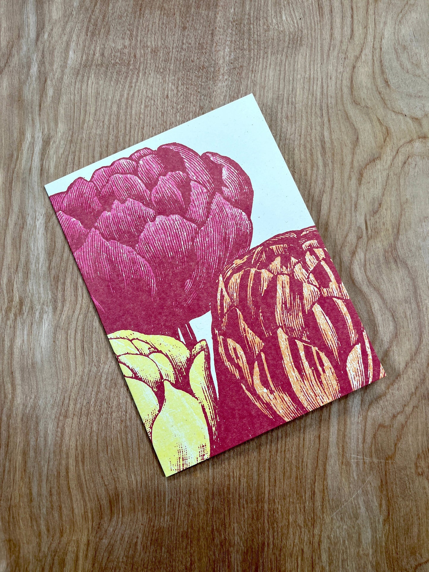 Triple Tulips Greeting Cards