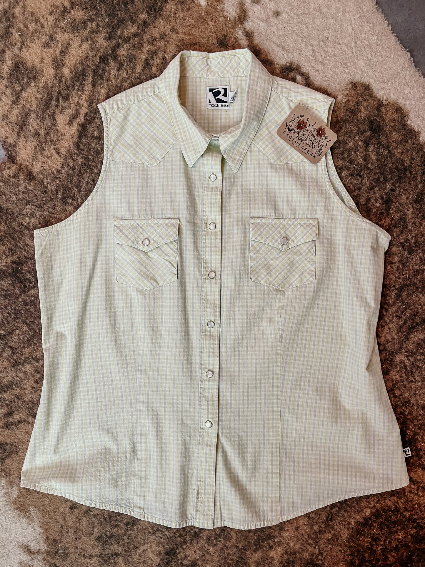 Vintage Sleeveless Rockies Top HP