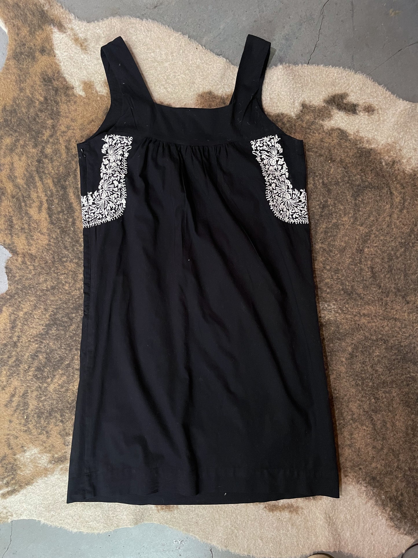 Black Embroidered Dress HP