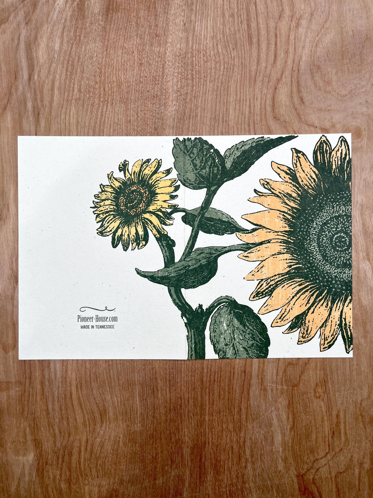 Sunflowers Greeting Cards