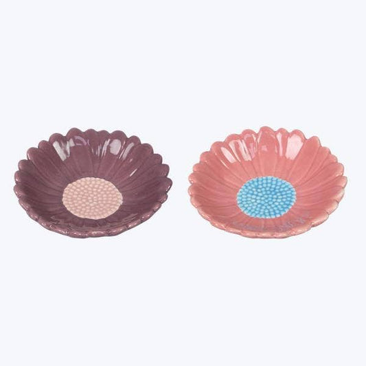Ceramic Flower Dish