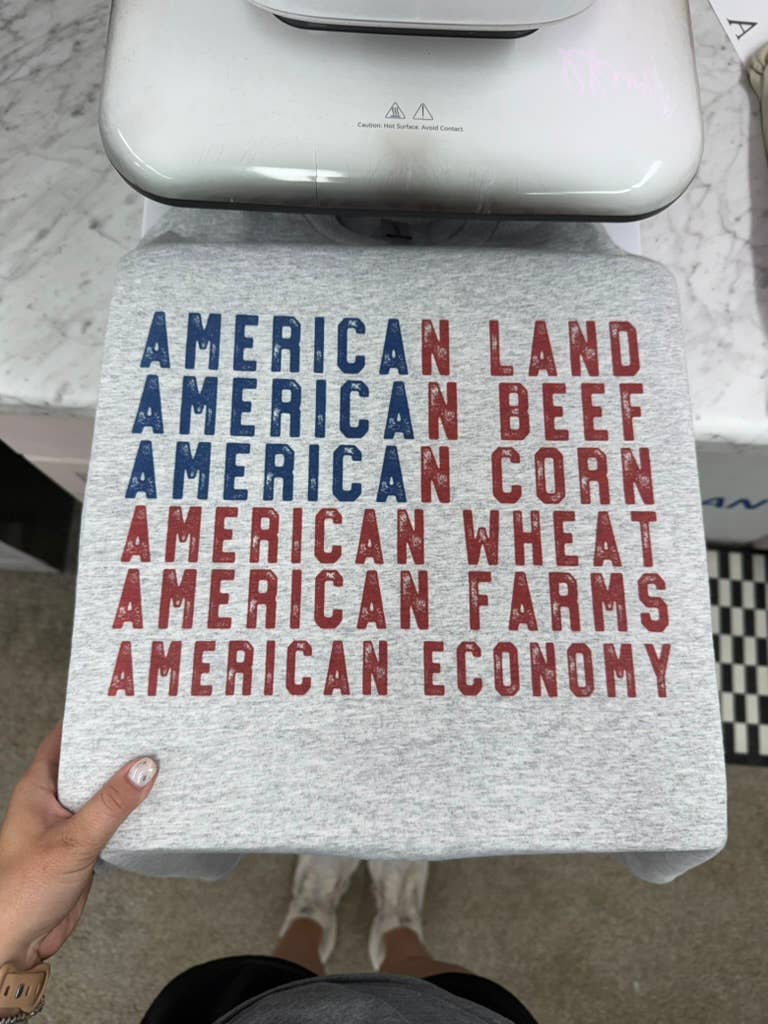 AMERICAN AG: ASH GREY / CREW
