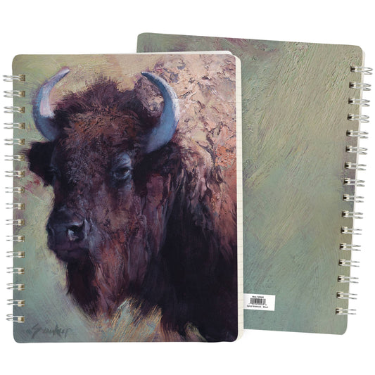 Bison Spiral Notebook LU