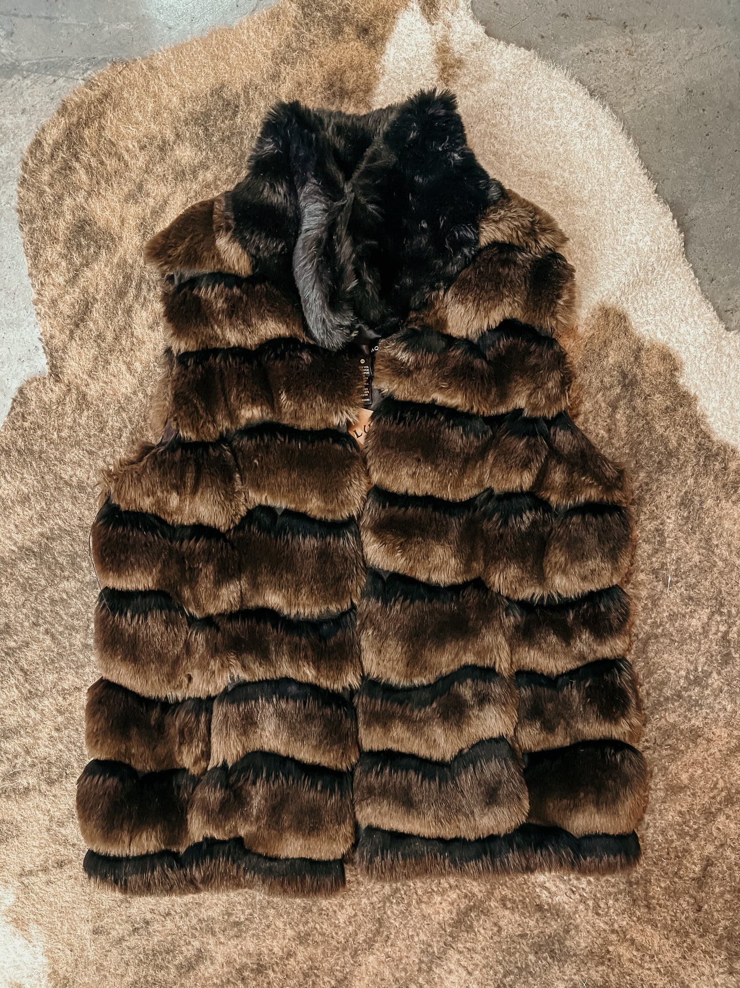 Faux Fur Vest HP